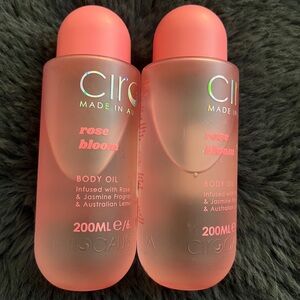 CIROA rose bloom body oil 3.4 floz / 100 ml X2